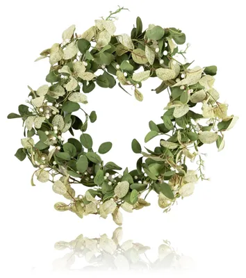 Image de Omgoods - Couronne d'eucalyptus pour porte d'entrée (70 cm)
