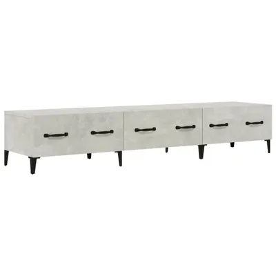 Immagine prodotto di Mobile TV grigio cemento 150x34,5x30 cm materiale a base di legno