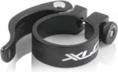 Produktbild von XLC Sattelstütz-Klemmring PC-L06 Ø 31,6mm schwarz mit Schnellspanner