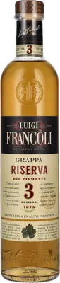 Produktbild von Luigi Francoli Grappa Riserva 3 Years 700ml 41,5% Vol.