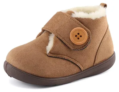 Produktbild von Solidchoice – Weiche Winterstiefel für Kleinkinder mit Plüschfutter