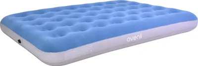 Produktbild von Avenli aufblasbares Luftbett / Campingmatratze blau 191x137x22 cm