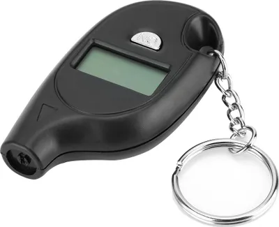 Obrázok produktu pre Merač tlaku v pneumatikách, LCD digitálny displej 5 až 150 PSI 4 jednotky pre vozidlá