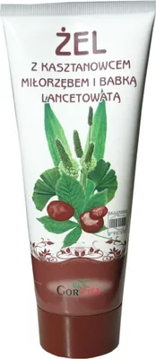 Produktbild von GORVITA Gel mit Rosskastanie, Ginkgo und Wegerich 200 ml