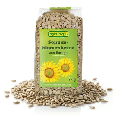 Produktbild von Rapunzel 194010, Sonnenblumenkerne, 500 g, Paket