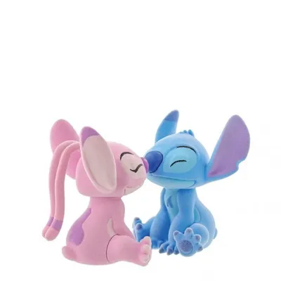 Produktbild von Enesco Stitch & Angel Disney-figur 2 Einheiten Rosa Rosa One Size