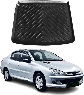 Image de Bac de coffre pour Peugeot 206 Stufenheck 2007-2012 Caoutchouc TPE