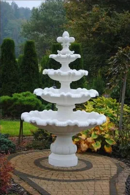 Produktbild von Zierbrunnen Springbrunnen Brunnen Garten Dekoration Fontaine Teich Deko GRECO
