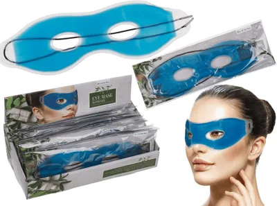 Produktbild von OOTB Blaue Augenmaske mit Gel ca. 24 cm