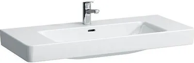 Zdjęcie produktu dla Laufen Pro S - Umywalka, 1050x460 mm, 1 otwór na baterię, z LCC, biała H8139664001041