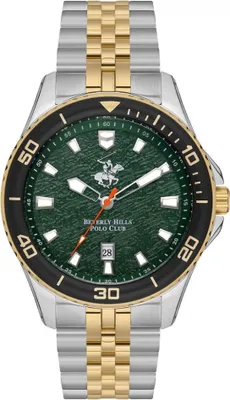 Produktbild von Herrenuhr BEVERLY HILLS BP3559X.270 in Grün - ein modisches Geschenk.