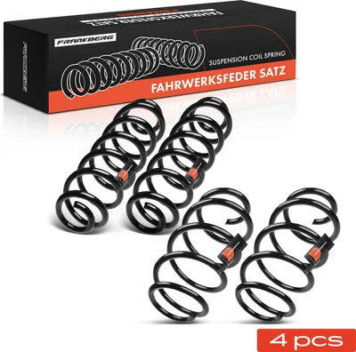 Immagine prodotto di Frankberg 4x molla sospensione anteriore posteriore per VW Tiguan 5N 2.0L 2007-2018