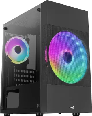 Produktbild von AeroCool Geh Mini Atomic Lite v1 Black MicroATX/MiniITX