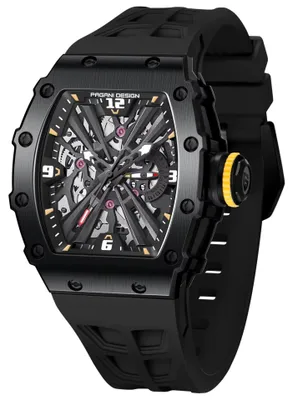 Produktbild von Herrenuhr Pagani Design NULL EX, Schwarz / Schwarz