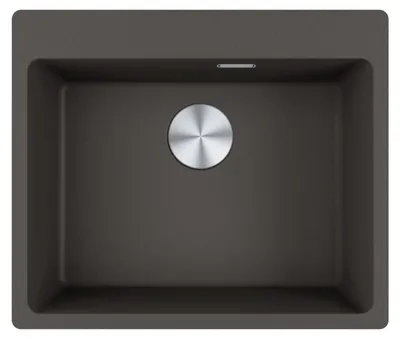 Produktbild von Franke Maris MRG 610-54 A Einbauspüle Schiefergrau Fragranite für Unterschränke ab 60 cm, Druckknopf - inkl.