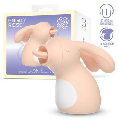 Obrázok produktu pre ENGILY ROSS – Carotty masážny prístroj s vibráciami a lízaním