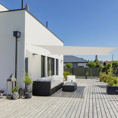 Produktbild von Windhager Sonnensegel Cannes cream 4 x 5 m