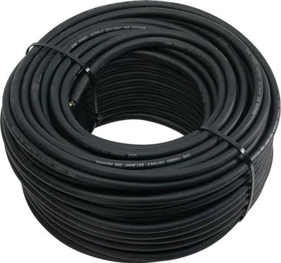 Image de Câble en caoutchouc 230 V 3x1,5mm² 50m H07RN-F noir WEINGÄRTNER