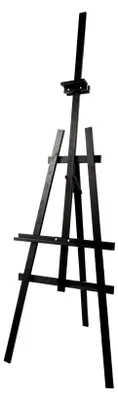 Produktbild von Staffelei aus Kiefernholz, schwarz