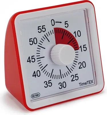 Produktbild von TimeTEX Zeitdauer-Uhr "lautlos" compact