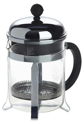 Obrázok produktu pre Bodum French Press Chambord – 500 ml / 4 šálky, strieborná kávovar, odolný voči teplu