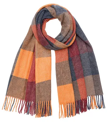 Produktbild von Faera Trendiger Kaschmir-Schal Warmes Herbstaccessoire Größe One Size