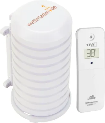 Produktbild von TFA 30.3800.02 Thermo-Hygrosender mit Wetterschutzgehäuse 98.1114.02