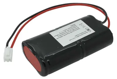 Immagine prodotto di Batteria per luci di emergenza NiMH 4,8 V 1800 mAh L2x2 Sub-C con cavo da 200 mm e connettore, sostituisce il modello CEAG 40066071181