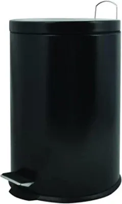 Produktbild von Famanu Abfalleimer 20 Liter - Schwarz, Metall