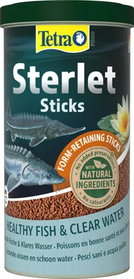 Imagen del producto de TetraPond Sterlet Sticks, alimento especializado para esturiones, 1000 ml