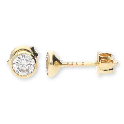 Produktbild von JuwelmaLux Ohrstecker Gelbgold 333 mit Zirkonia JL10-06-0430