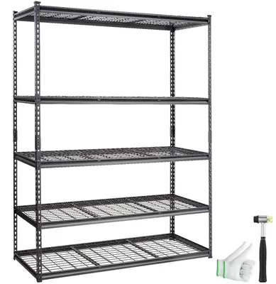 Zdjęcie produktu dla Regał magazynowy garażowy stalowy metalowy 152,4 x 61 x 198,1 cm