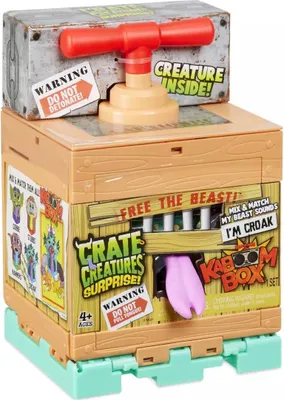 Immagine prodotto di Creature di cassa Sorpresa KaBOOM Stworek Croak