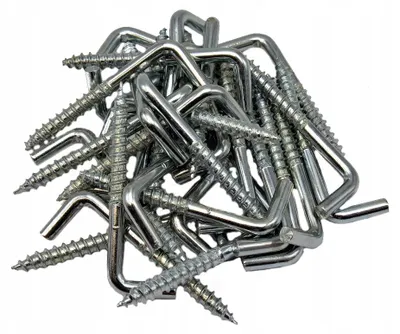 Produktbild von Marcopol L-Form Schraubhaken verzinkt 6x60mm 25 Stück