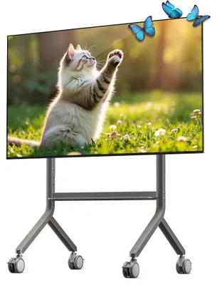 Immagine prodotto di Supporto mobile per televisori con schermo da 55 a 90 pollici, capacità di carico: 68 kg