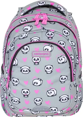 Zdjęcie produktu dla ASTRABAG ASTRABAG PANDA - stylowy plecak na każdą okazję i codzienną przygodę!