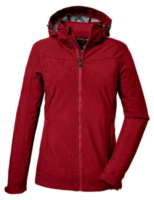 Produktbild von Killtec Softshelljacke Damen mit 10.000mm Wassersäule, Farbe:Rot, Größe:40