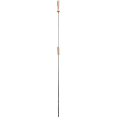 Immagine prodotto di EDUPLAY 110464 Spiedino per pane a bastoncino 130 cm, grigio argento/naturale