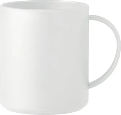 Image de MidOcean - Tasse à café "Monday", Réutilisable, 300ml MO139 (Taille unique) (Blanc)