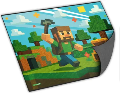 Produktbild von itenga Schreibunterlage V2 Motiv Blockgame Pixel 400 x 530 mm