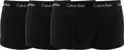 Produktbild von CALVIN KLEIN Herren Baumwolle Stretch Pants 3er Pack schwarz Größe M