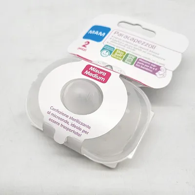 Immagine prodotto di Mam Paracapezzoli in Silicone Misura 2, in confezione Doppia