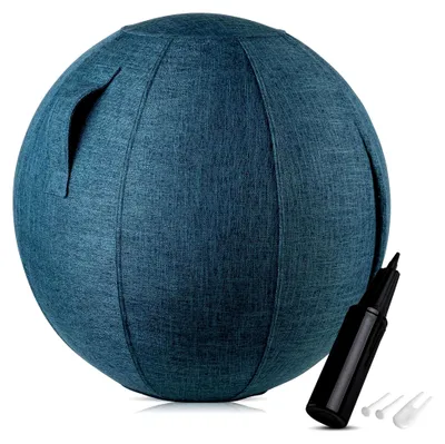Produktbild von Gymnastikball 65cm mit Bezug