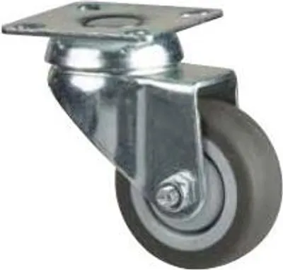 Image de Roulette de meuble TPE 50mm pivotante