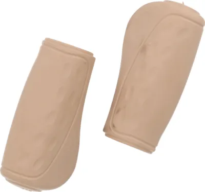 Produktbild von Griffe 92 mm NR.438 Ellipsis beige paarweise TPE Schaltgriff Kindergriff