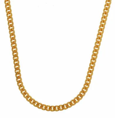 Produktbild von Goldkette Panzerkette Länge 45cm - Breite 2,1mm - 750-18 Karat Gold
