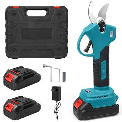 Produktbild von Elektrische Gartenschere - Akku-Gartenschere - 25 mm Schnittdurchmesser - Bürstenloser Motor - 800/500 W - 2 Akkus