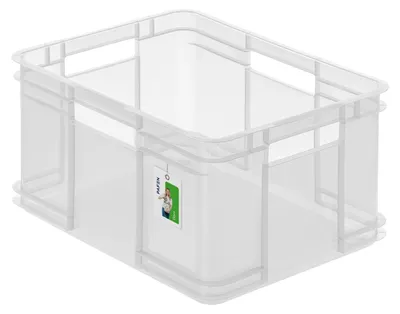 Produktbild von keeeper Aufbewahrungswännchen mit Tragegriffen, Euro-Box XL, Polypropylen, 28 l