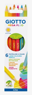 Productafbeelding van Giotto F225700, verschillende kleuren, 6 stuks
