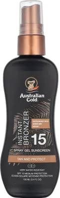Produktbild von Australian Gold Spray Gel Instant Bronzer SPF15